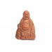 Natural Star Sand Stone God laughing Buddha Figure Religious Decorative Gift